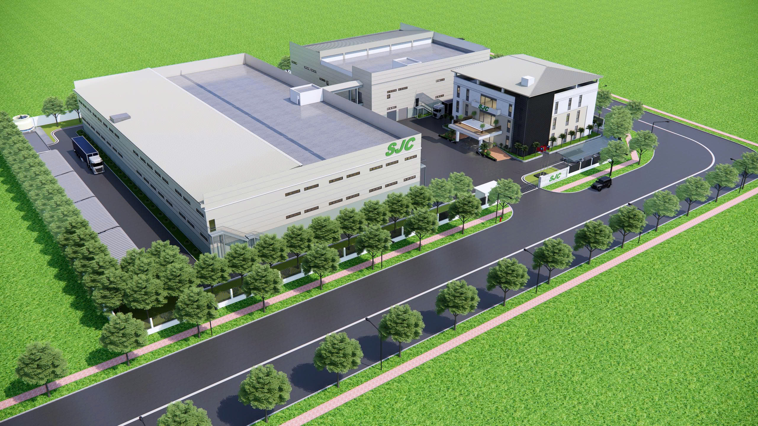 Vilai Viet is the main contractor for Taiwanese factory SunJun in Hung Yen.